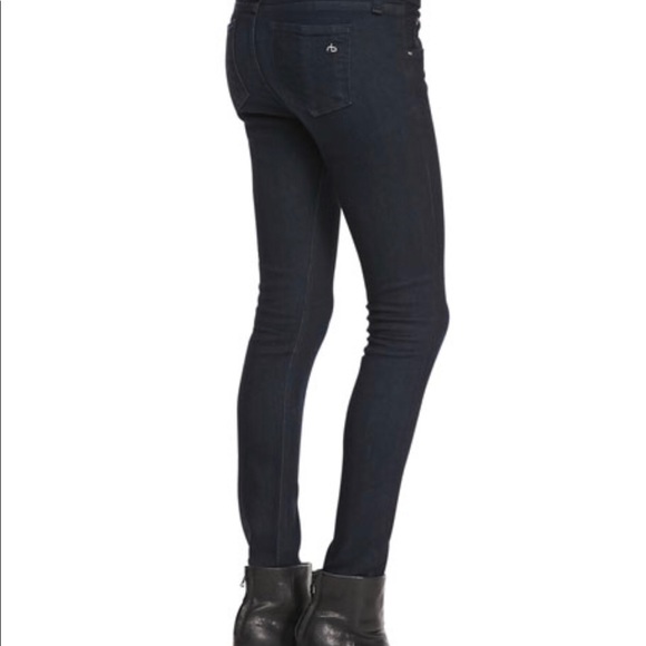 Rag & Bone The Skinny Jean In Olive Harrow Size 26 - Picture 2 of 10